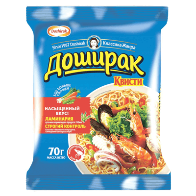 Доширак со вкусом креветки 70 гр. דושירק עם שרימפס ⋆ Русфуд - продукты ...