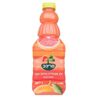 Сок грейпфрутовый При Нив 100% натуральный 1 л. מיץ אשכוליות טבעי 100% טבעי