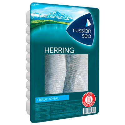 Филе селёдки под картошечку 400 гр. פילה היירינג