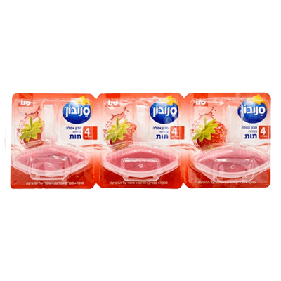 Санобон мыло для унитаза 1*3 Клубника סנובון תות ⋆ Русфуд - продукты с ...