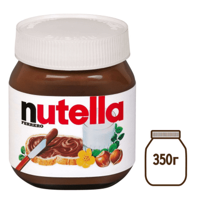 Паста шоколадная Нутелла 350 гр נוטלה ⋆ Русфуд - продукты с доставкой