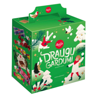 Конфеты ассорти Laima Draugu gardumi 650 гр. ⋆ Русфуд - продукты с ...