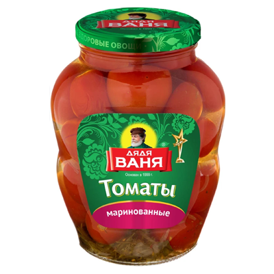 Томаты маринованные Дядя Ваня 680 гр. ⋆ Русфуд - продукты с доставкой