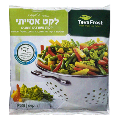 Смесь овощей азиатская Teva Frost 800 гр. לקט אסייתי ⋆ Русфуд ...