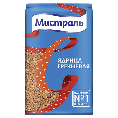 Гречка МИСТРАЛЬ 900 гр. כוסמת ⋆ Русфуд - продукты с доставкой