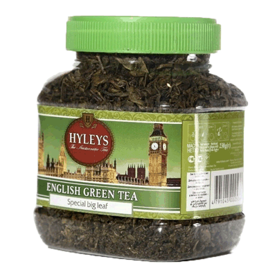 Чай зелёный Английский листовой Хейлис 230 гр. תה ירוק הייליס