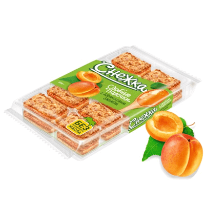 Сдобные палочки с абрикосовым джемом Снежка עוגיות עם משמש