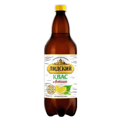 Квас Лидский Летний с лимоном и берёзовым соком 1.5 л. קוואס ליטני