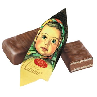 Шоколадные конфеты Красный Октябрь Аленка
