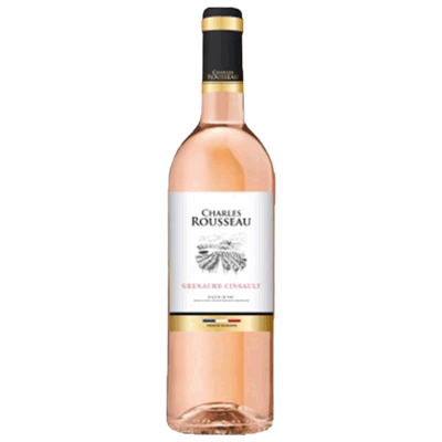 Вино Чарльз Руссо розе сухое 0.75 L. (Франция) יין רוזה יבש