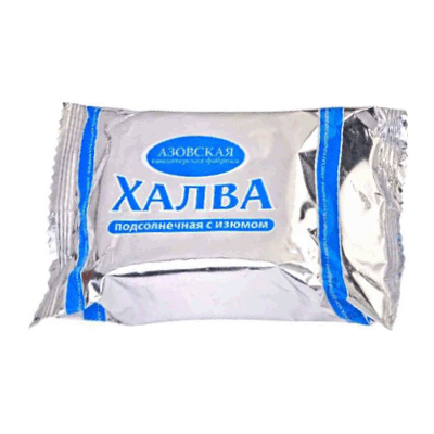 Халва Азовская с изюмом 350 гр. ממתק חמניות עם צימוקים