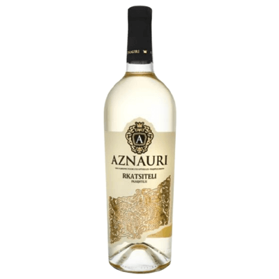 Вино AZNAURI RKATSITELI 0.75 L. יין לבן יבש