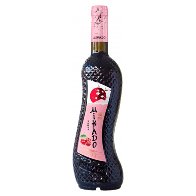 Вино Микадо красное со вкусом вишни 0.7 L. יין אדום מתובל בדובדבן